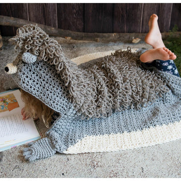 Hooded Woodland Squirrel Blanket