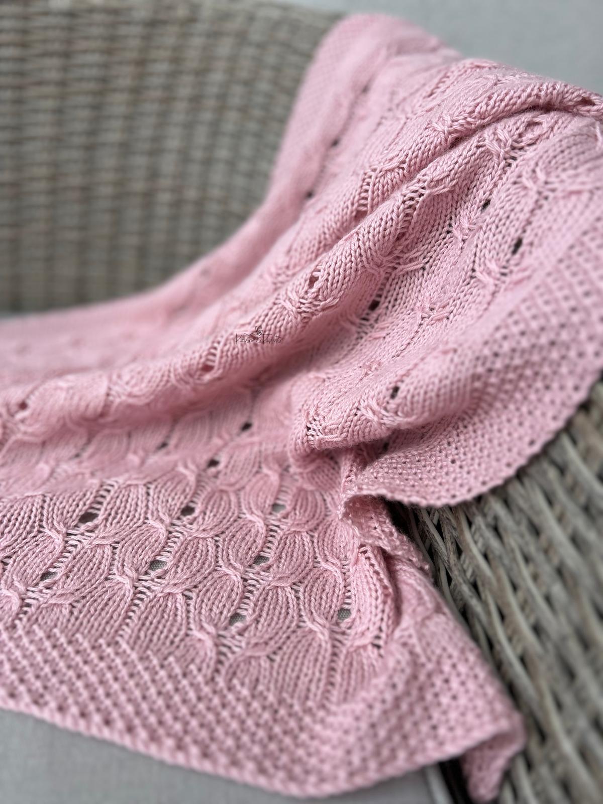 Delicate Blooms Baby Blanket