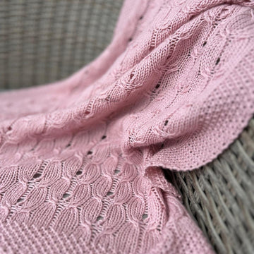 Delicate Blooms Baby Blanket