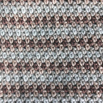Moss Stitch Zipper Pouch