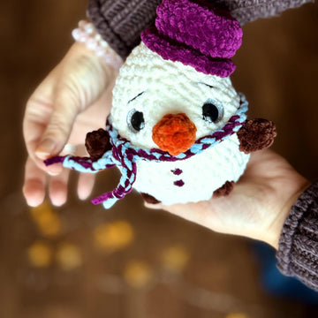 Holiday 3 in 1 - reindeer, snowman, piggy squishes