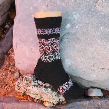 Kasbah Faux Fair Isle Socks