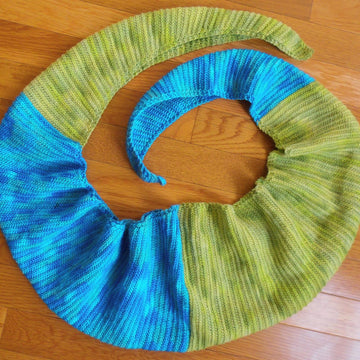 Braided and Beaded Scarf