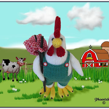 Foggy rooster