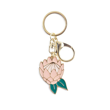 Kaisercraft Kaiser Styel Enamel Key Ring - Blush