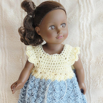 18" Doll Diamond Dress