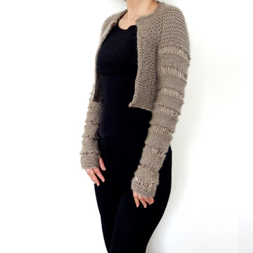 London Mist Cropped Cardi