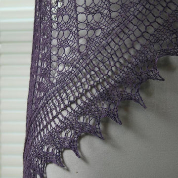 Toe The Line Shawl