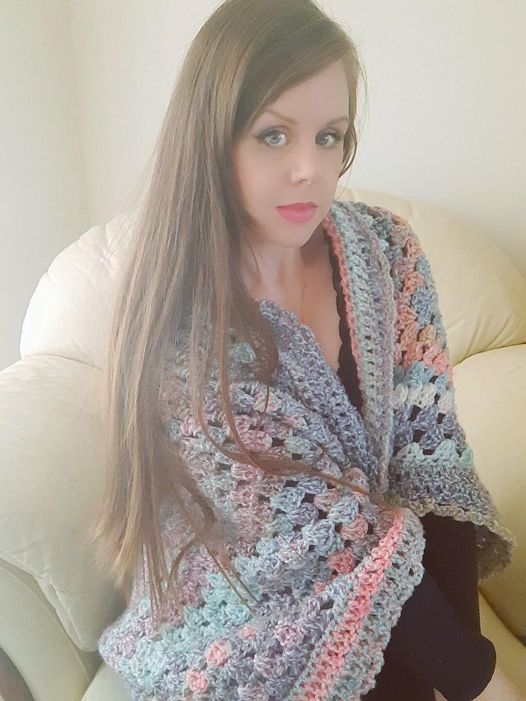 Crochet Paige Cocoon Cardigan Pattern