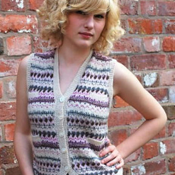 Spot tuxedo waistcoat