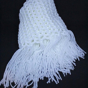 Easy Lacy Infinity Scarf