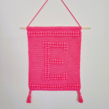 Letter E Wallhanging