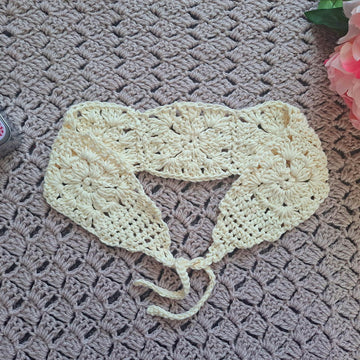 Crochet Vintage Flower Headband/Hairband Pattern