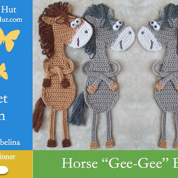 025 Horse bookmark Ravelry