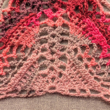 Crochet Shawl PDF Pattern/Chart #64