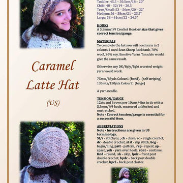 Caramel Latte Hat