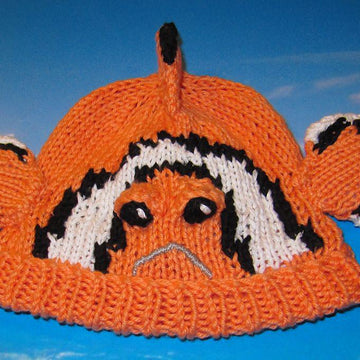 "Clowning Around" Clown Fish Beanie