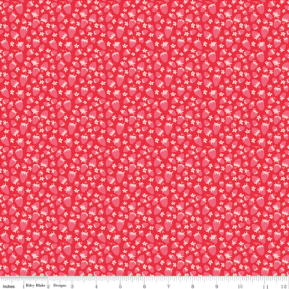 Riley Blake Summer Picnic - Red - RBC10754RED