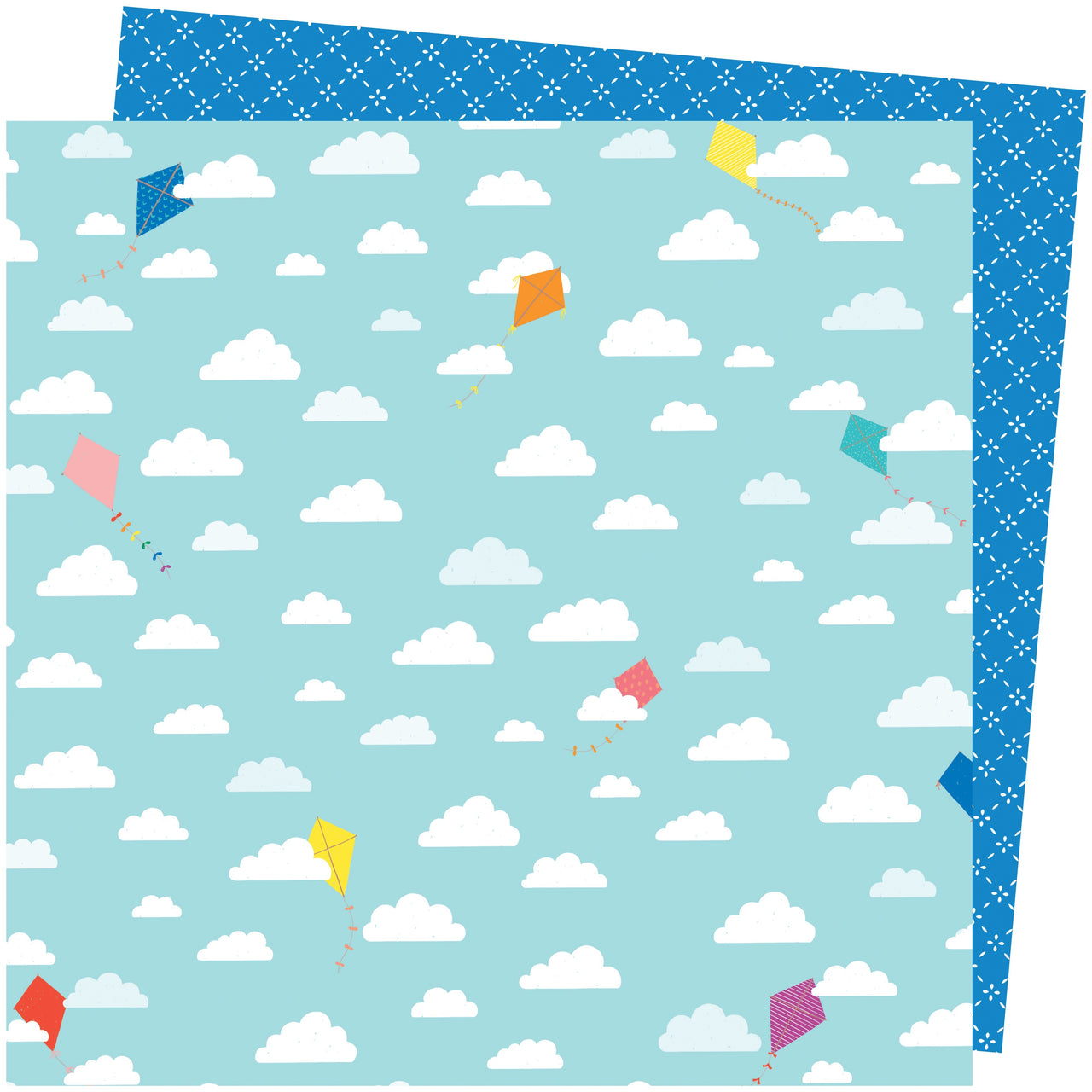 American Crafts Amy Tan Picnic In The Park Double-Sided Cardstock 12"X12" 25/Pkg - All The Way Up