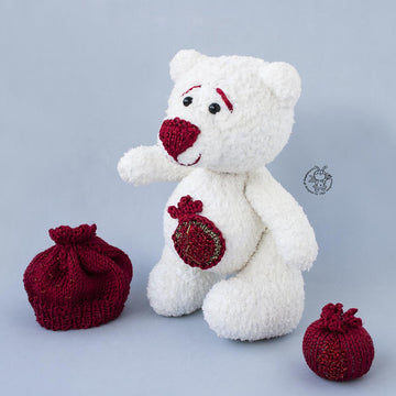 Bear with Pomegranate