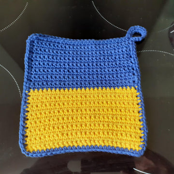 Patriotic potholders - patriotische Topflappen