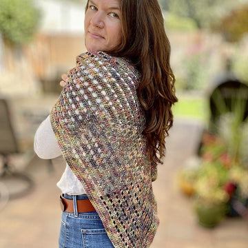 Willow Drift Triangle Shawl