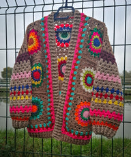 Sunburst Granny Cardy Pattern