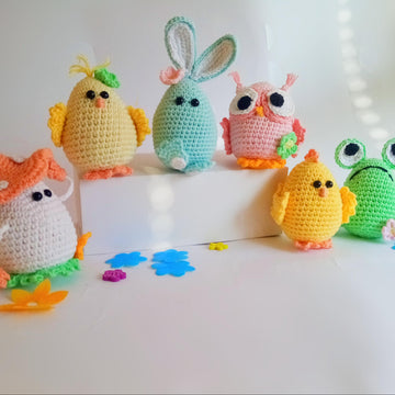 Easter Collection. 8 crochet patterns