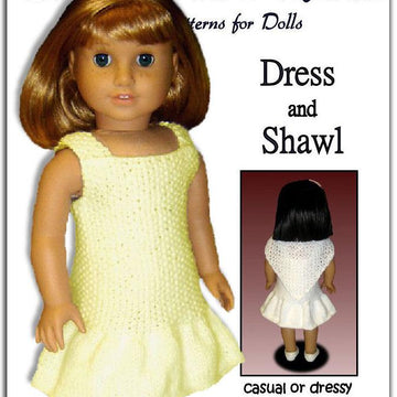 Knitting Patterns for Doll Clothes, Fit American Girl Doll, 18 inch 07