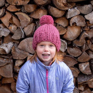 Winter Pompom Hat Chunky Toque Beanie