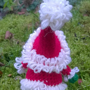 Weihnachtsmann, Häkelanleitung