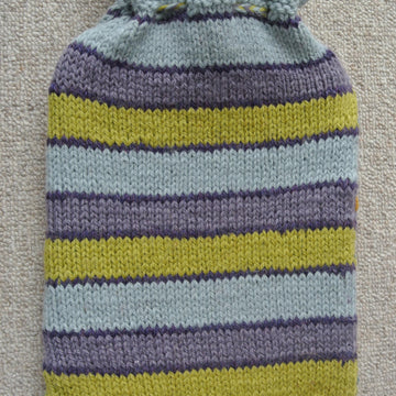Hearts Fairisle Hot Water Bottle Cover