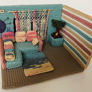 Amigurumi living room
