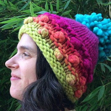 PomPom and Tuft Hat