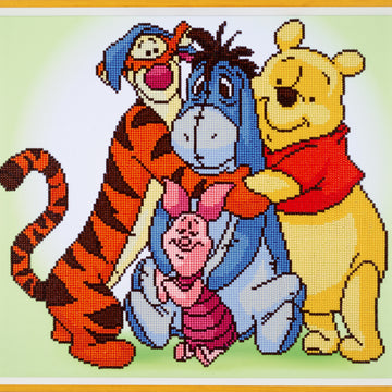 Vervaco Disney Pooh with Friends Diamond Painting Kit -