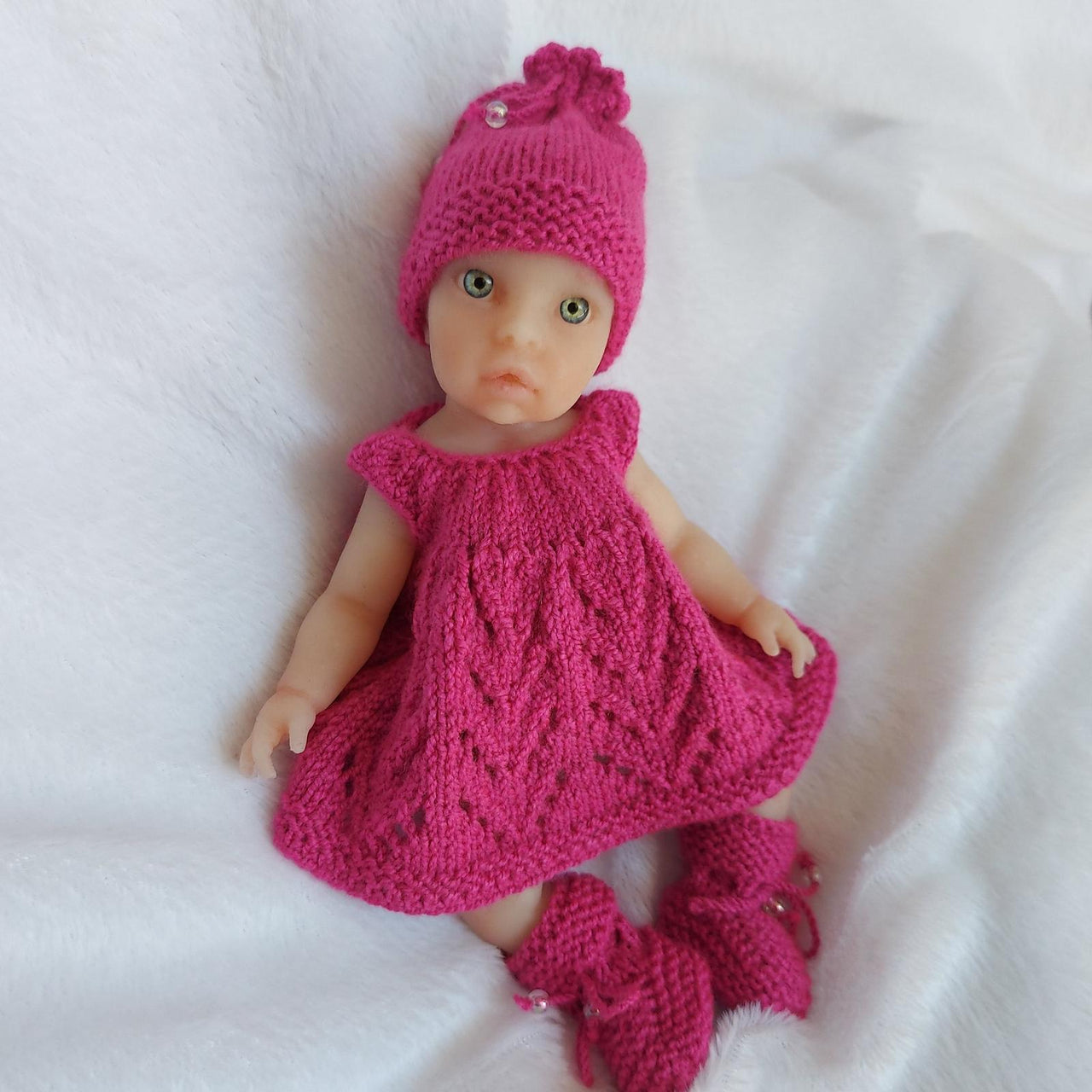 Leaf Lace Doll Outfit Set for 9 Inch Dolls