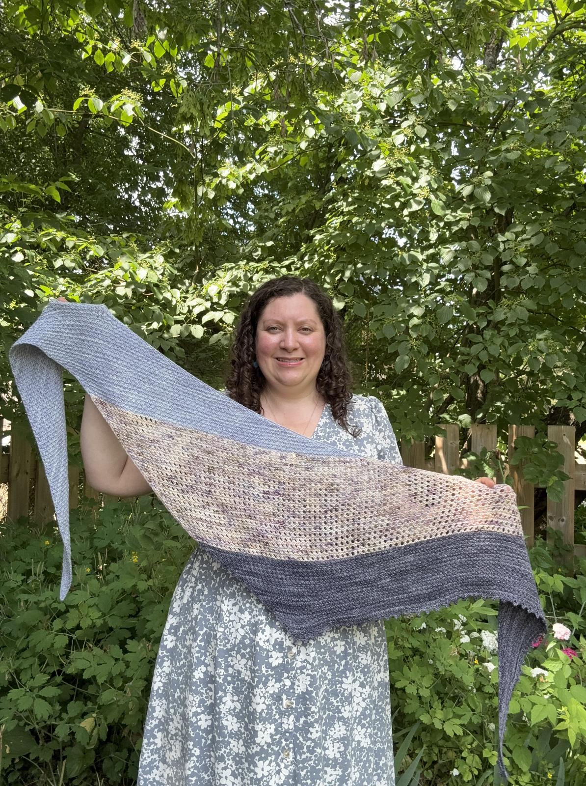 Sampler Shawlette