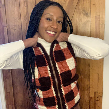 Tangled Up In Plaid vest