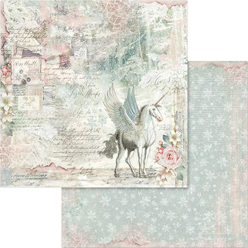 Stamperia Intl Stamperia Double-Sided Cardstock 12"X12" 10/Pkg - Unicorn Fantasy