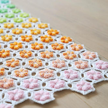 Flower Shower Blanket