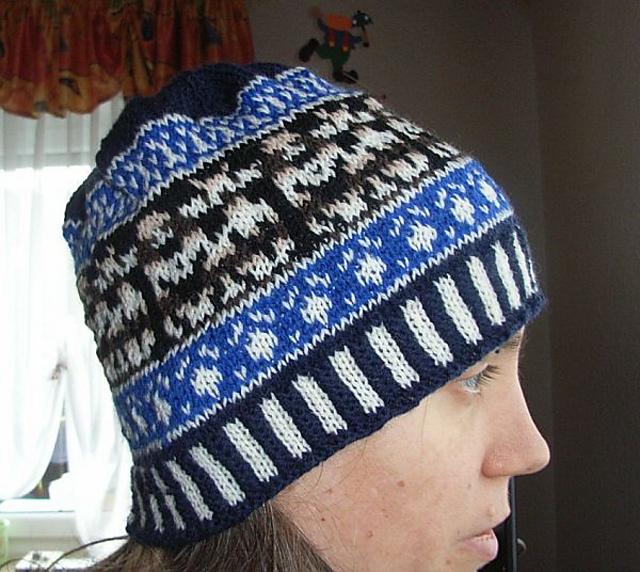 Lhasa Apso beanie