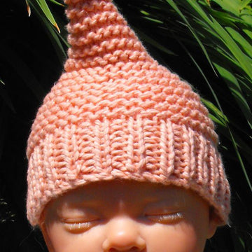 Baby Peach Pixie Hat