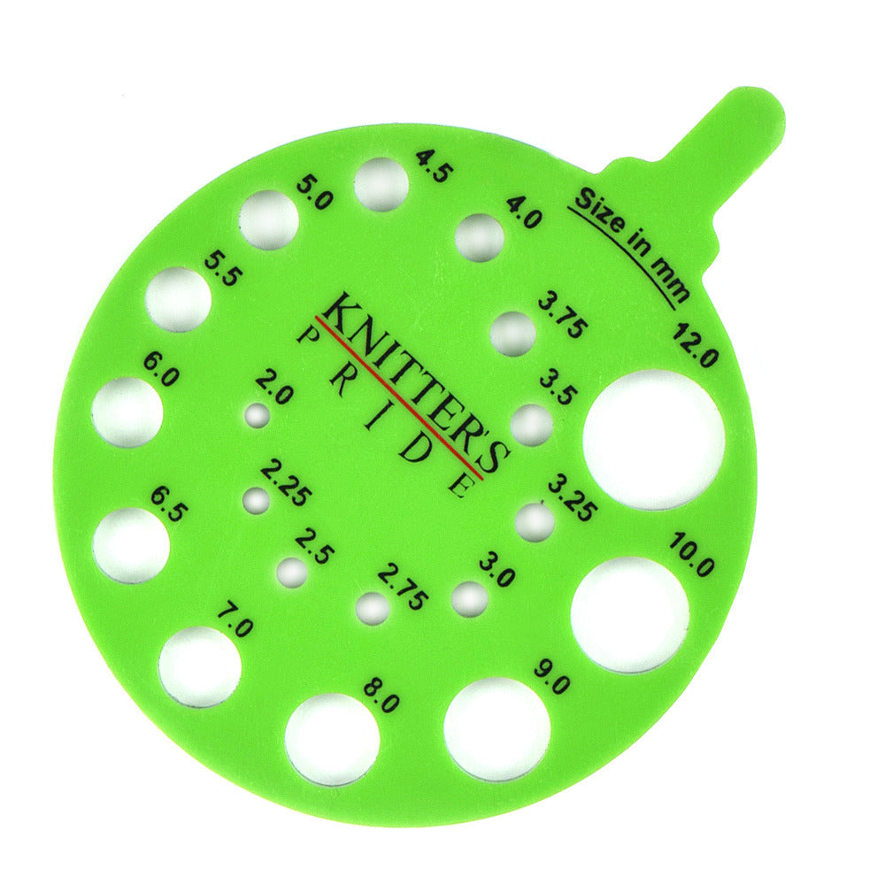 Knitter's Pride Needle Gauge / Round Envy (green)