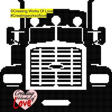 Semi Truck Stitch Graph