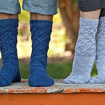 Trellis socks