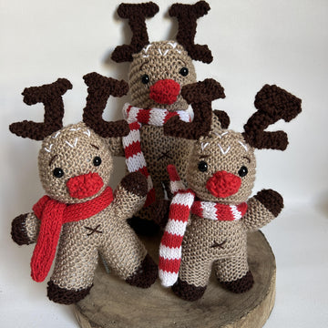 Reindeer Knitting Pattern