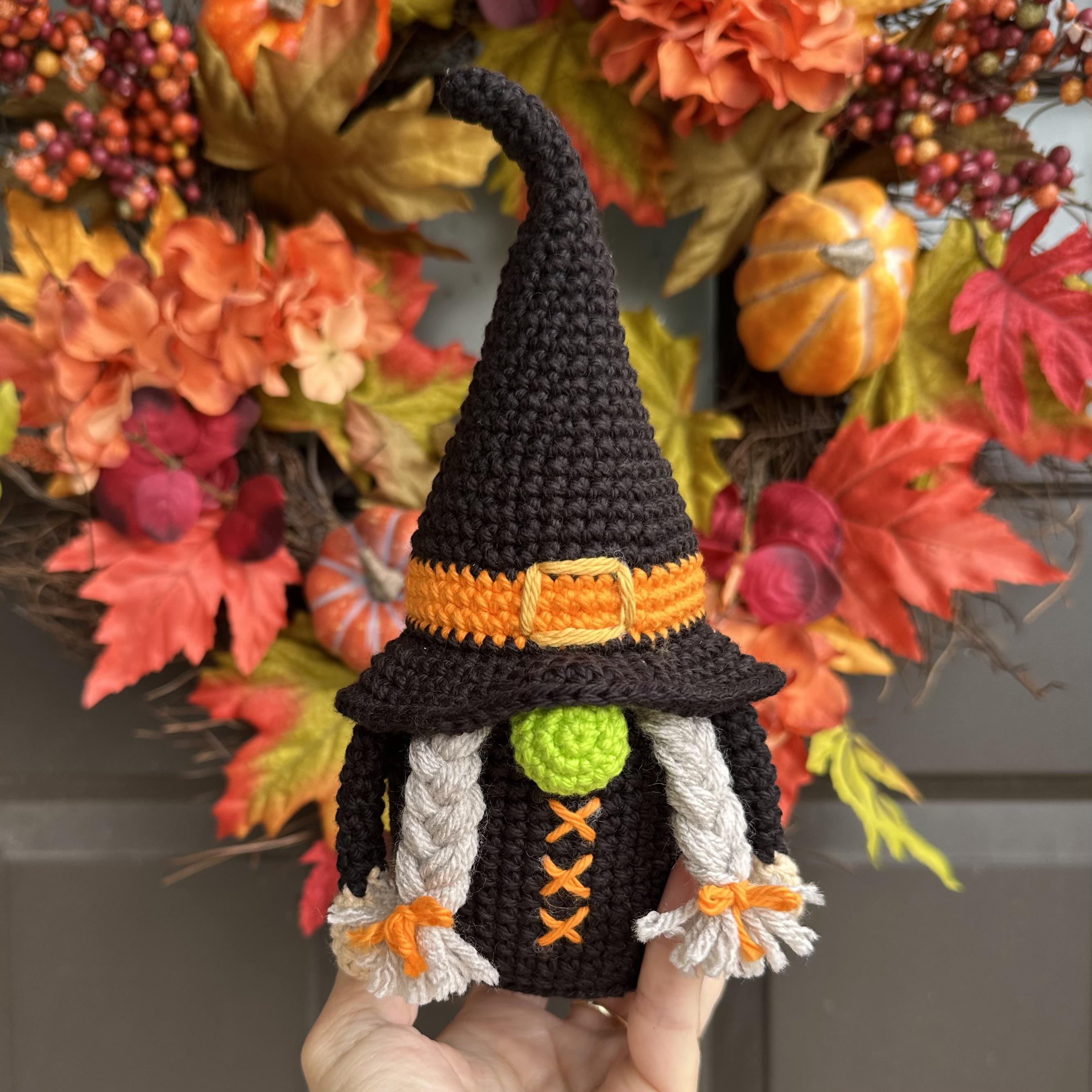 Halloween Witch Gnome