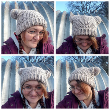 Double Pom Hat