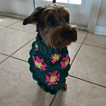 Boho Turtleneck Pet Bandana