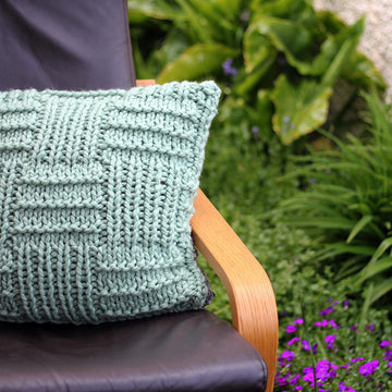 Eau De Nil pillow cover